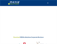 Tablet Screenshot of menaesolutions.com